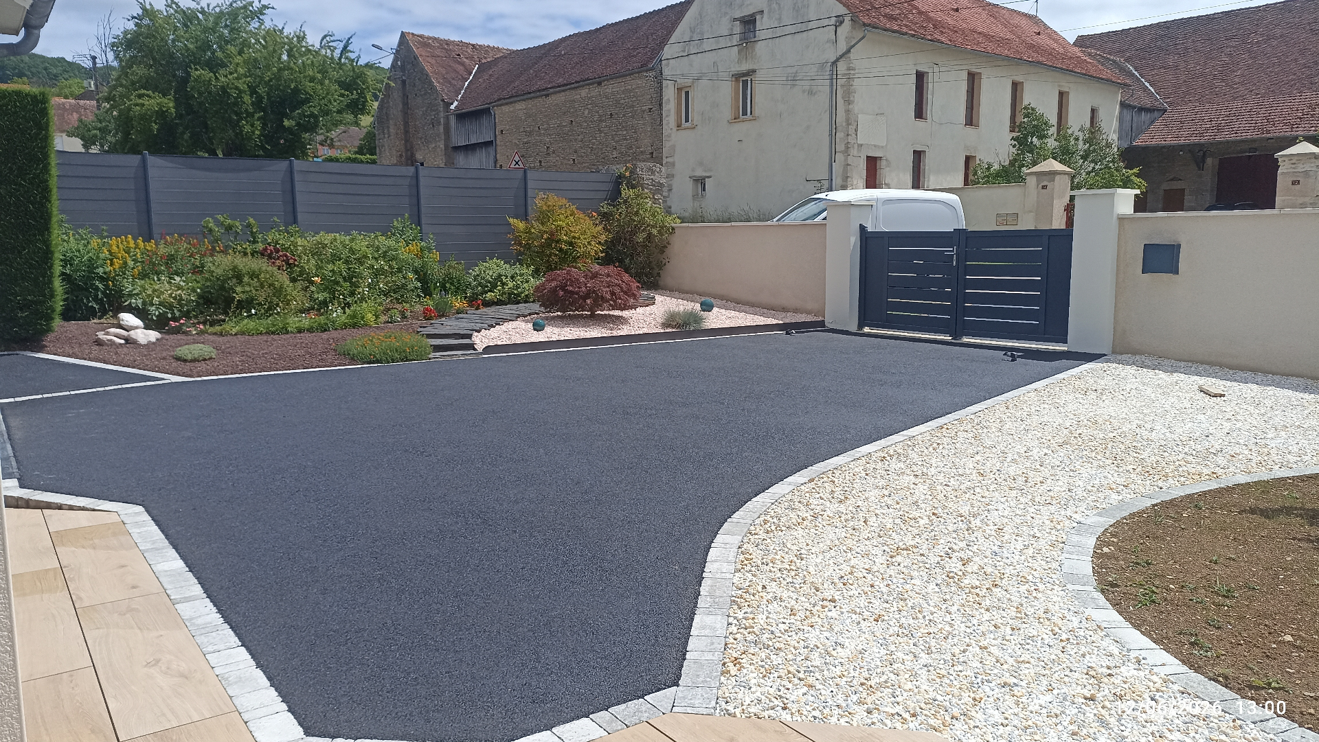 Aménagements extérieurs — travaux réalisés par l'entreprise Godot